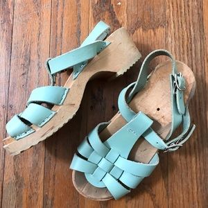 Little Girls’ Swedish Hasbeen clogs